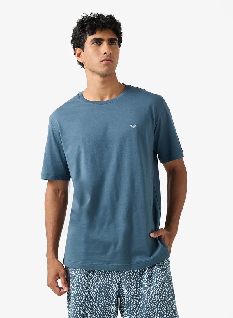 EMPORIO ARMANI  Logo T-Shirt And Shorts Set for Men | Best Price UAE